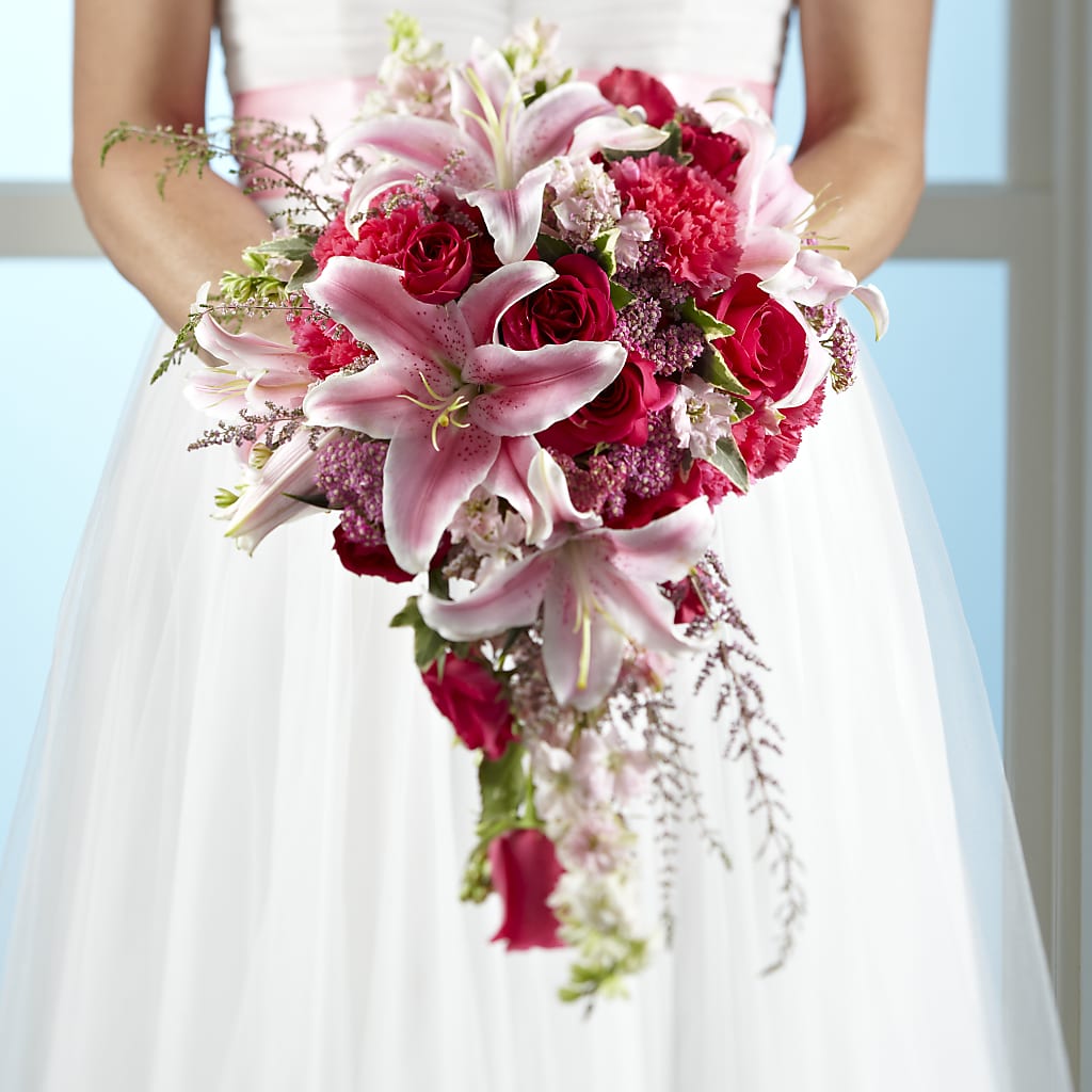 Lily & Rose Bouquet – Flowers By Van Brunt, Long Branch NJ