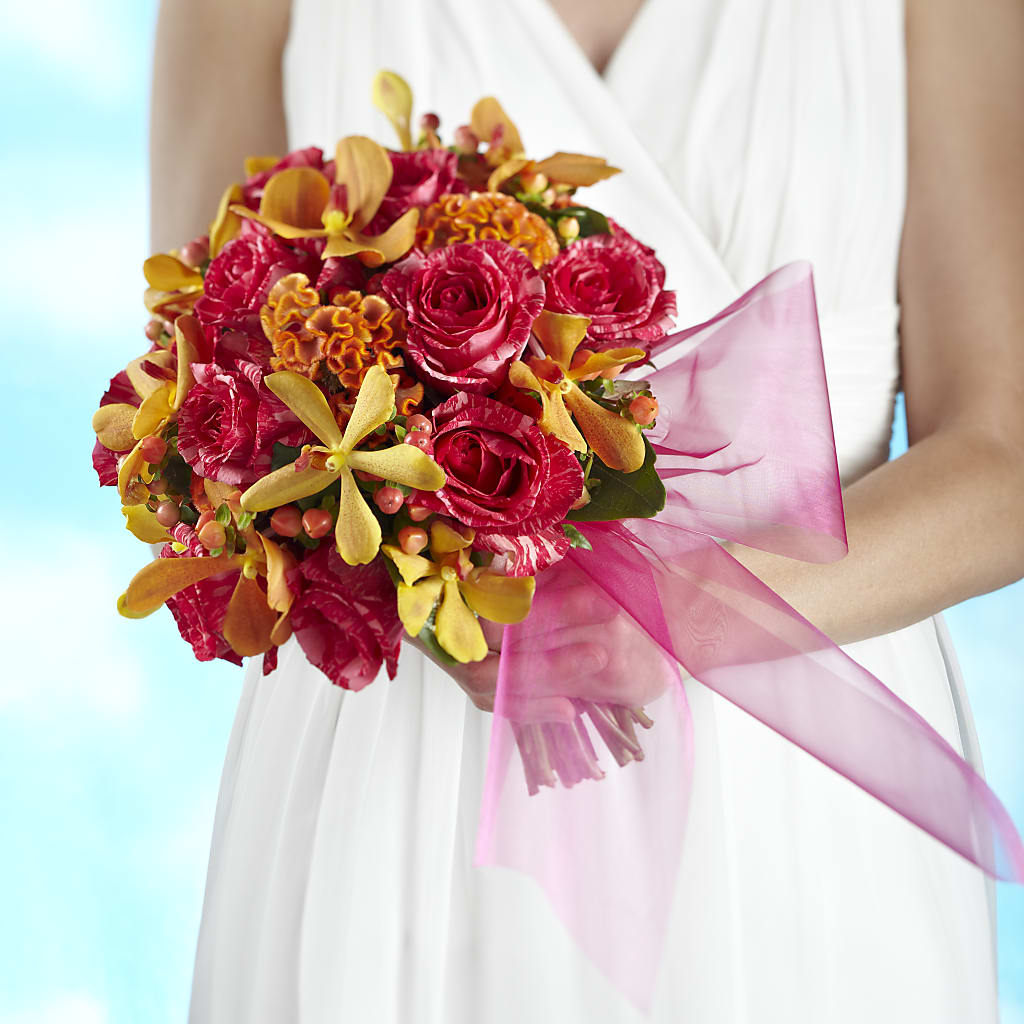 Brilliant Shades of Love Bouquet – Flowers By Van Brunt, Long Branch NJ