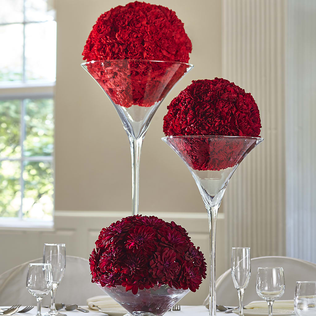 Our Special Vows Centerpiece – Flowers By Van Brunt, Long Branch NJ