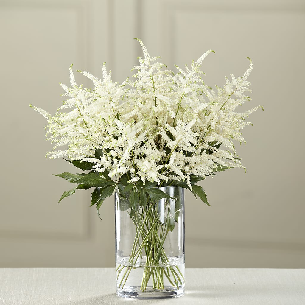 White Astilbe Bouquet – Flowers By Van Brunt, Long Branch NJ