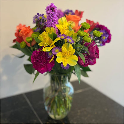 Bold & Bright – A Florist Original –  Flowers By Van Brunt, Long Branch NJ