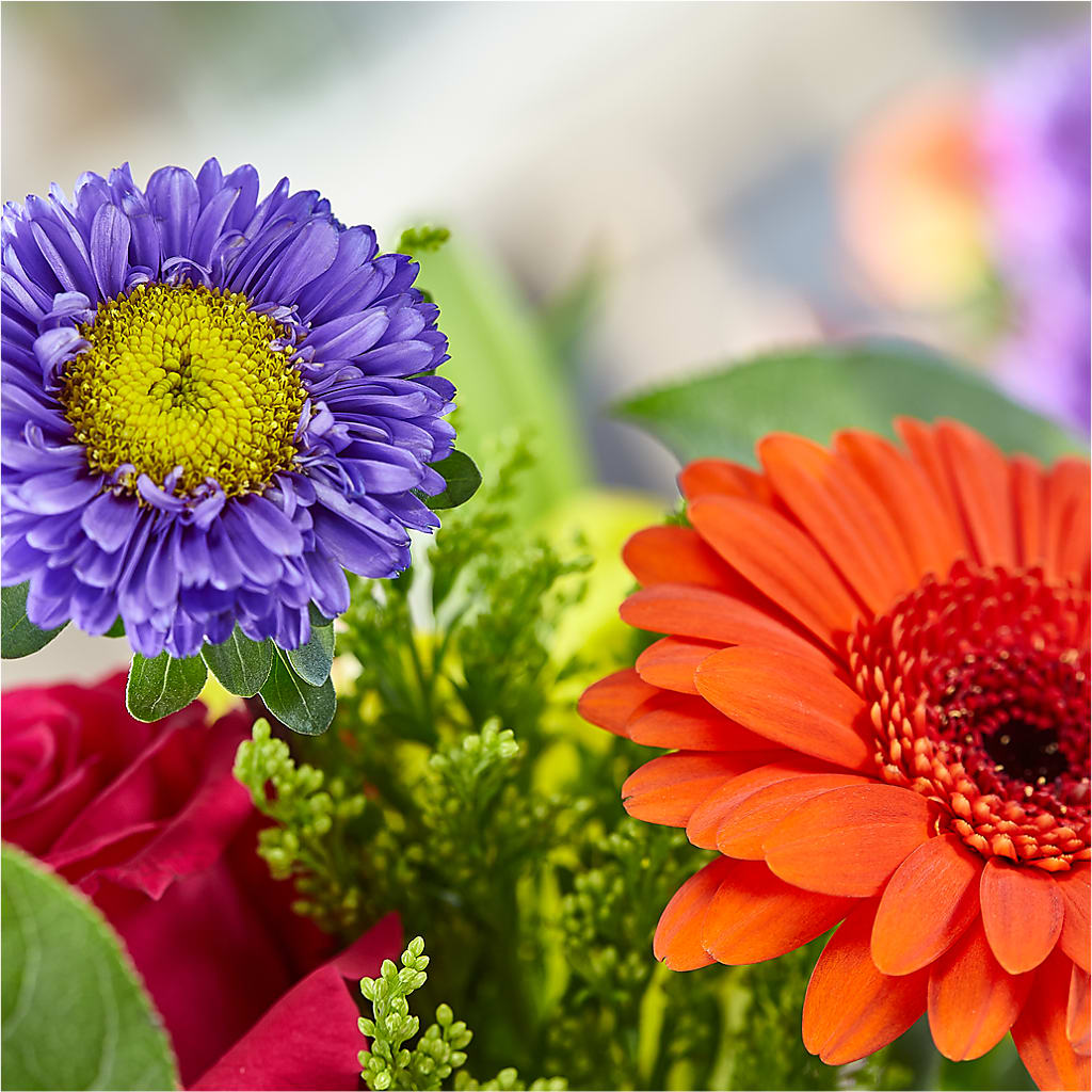 Bold & Bright – A Florist Original –  Flowers By Van Brunt, Long Branch NJ