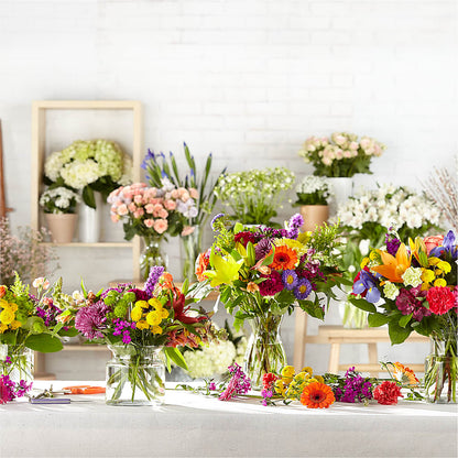 Bold & Bright – A Florist Original –  Flowers By Van Brunt, Long Branch NJ