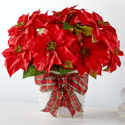 Happiest Holidays Poinsettia –  Flowers By Van Brunt, Long Branch NJ