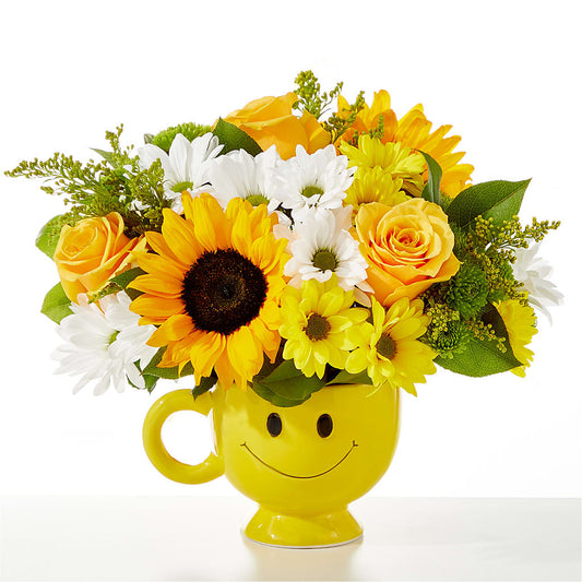 Be Happy Bouquet –  Flowers By Van Brunt, Long Branch NJ