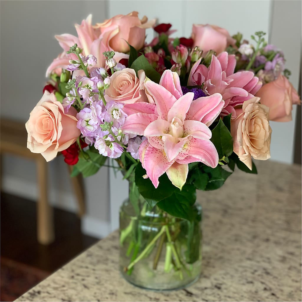 Romantique Bouquet –  Flowers By Van Brunt, Long Branch NJ