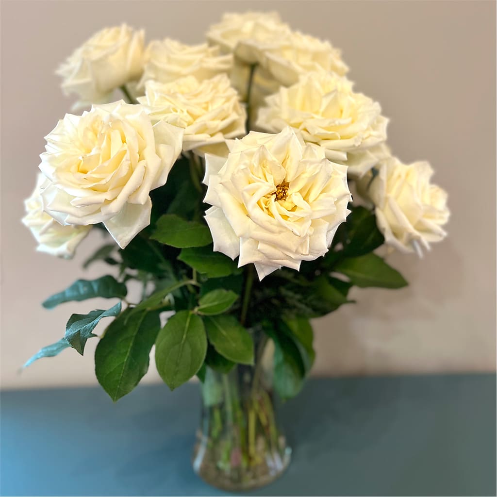Long Stem Yellow Rose Bouquet –  Flowers By Van Brunt, Long Branch NJ