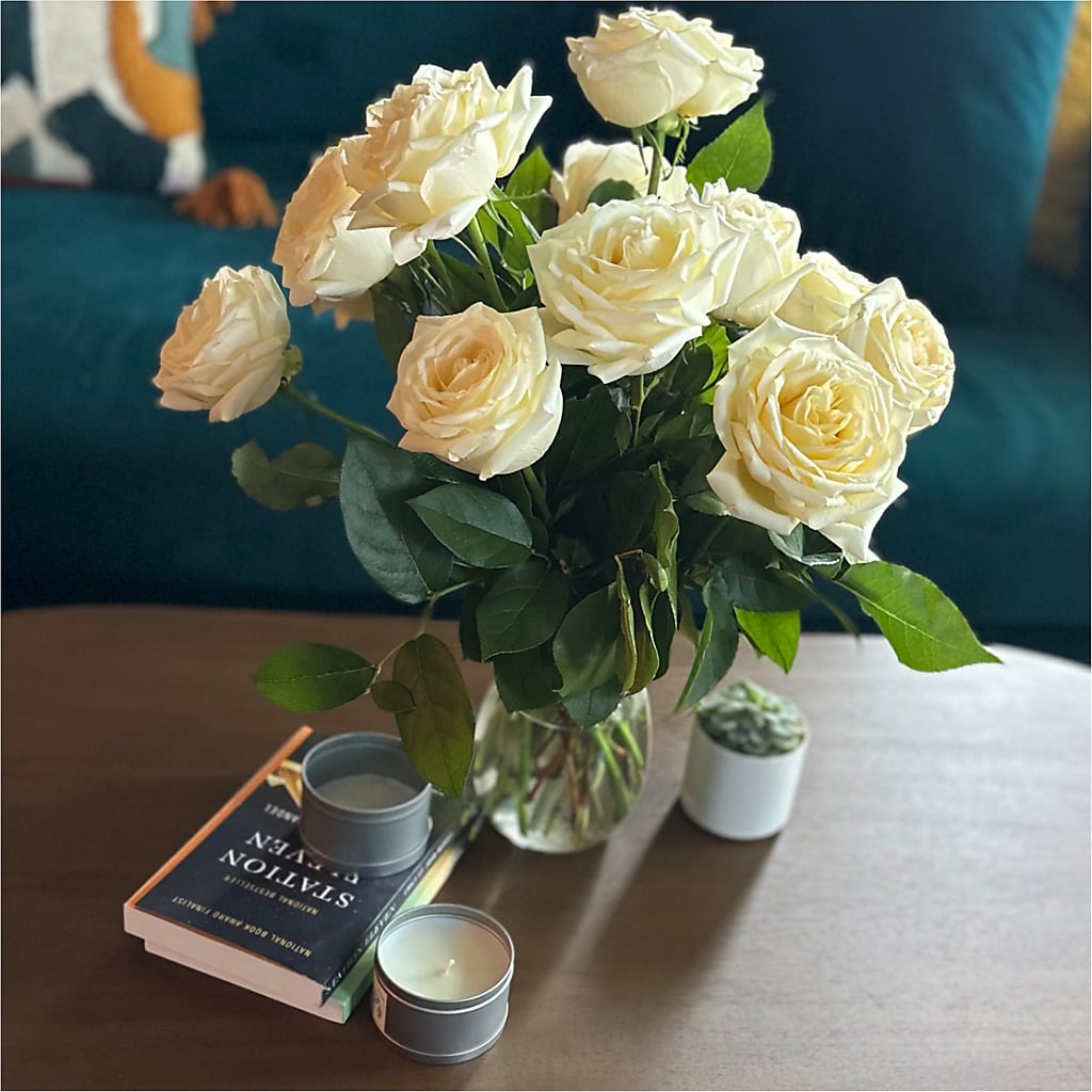 Long Stem Yellow Rose Bouquet –  Flowers By Van Brunt, Long Branch NJ
