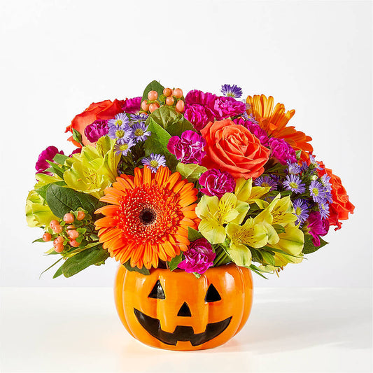 Tricks & Treats Pumpkin –  Flowers By Van Brunt, Long Branch NJ