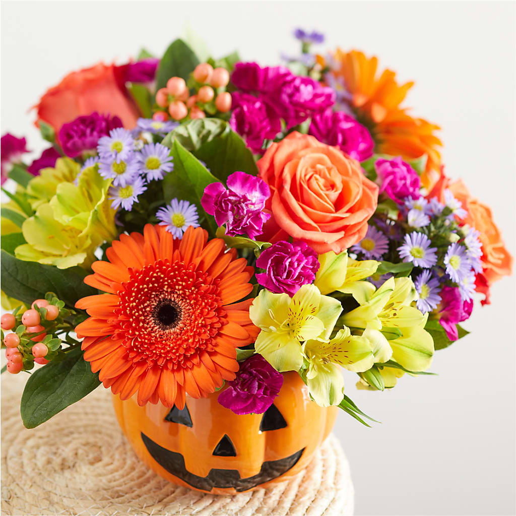 Tricks & Treats Pumpkin –  Flowers By Van Brunt, Long Branch NJ