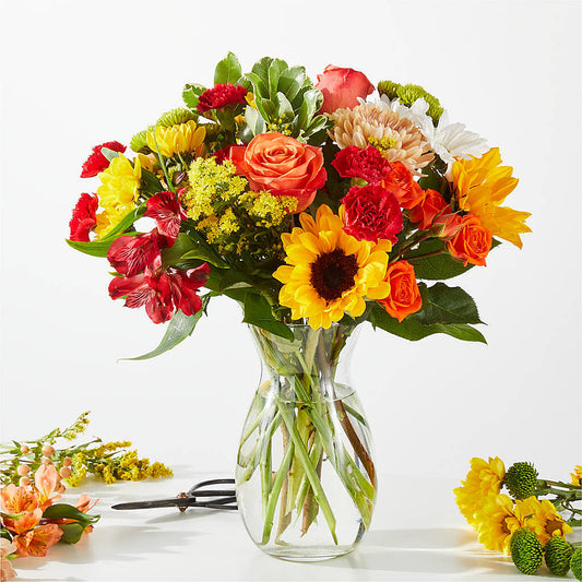 Fall Delight – A Florist Original –  Flowers By Van Brunt, Long Branch NJ