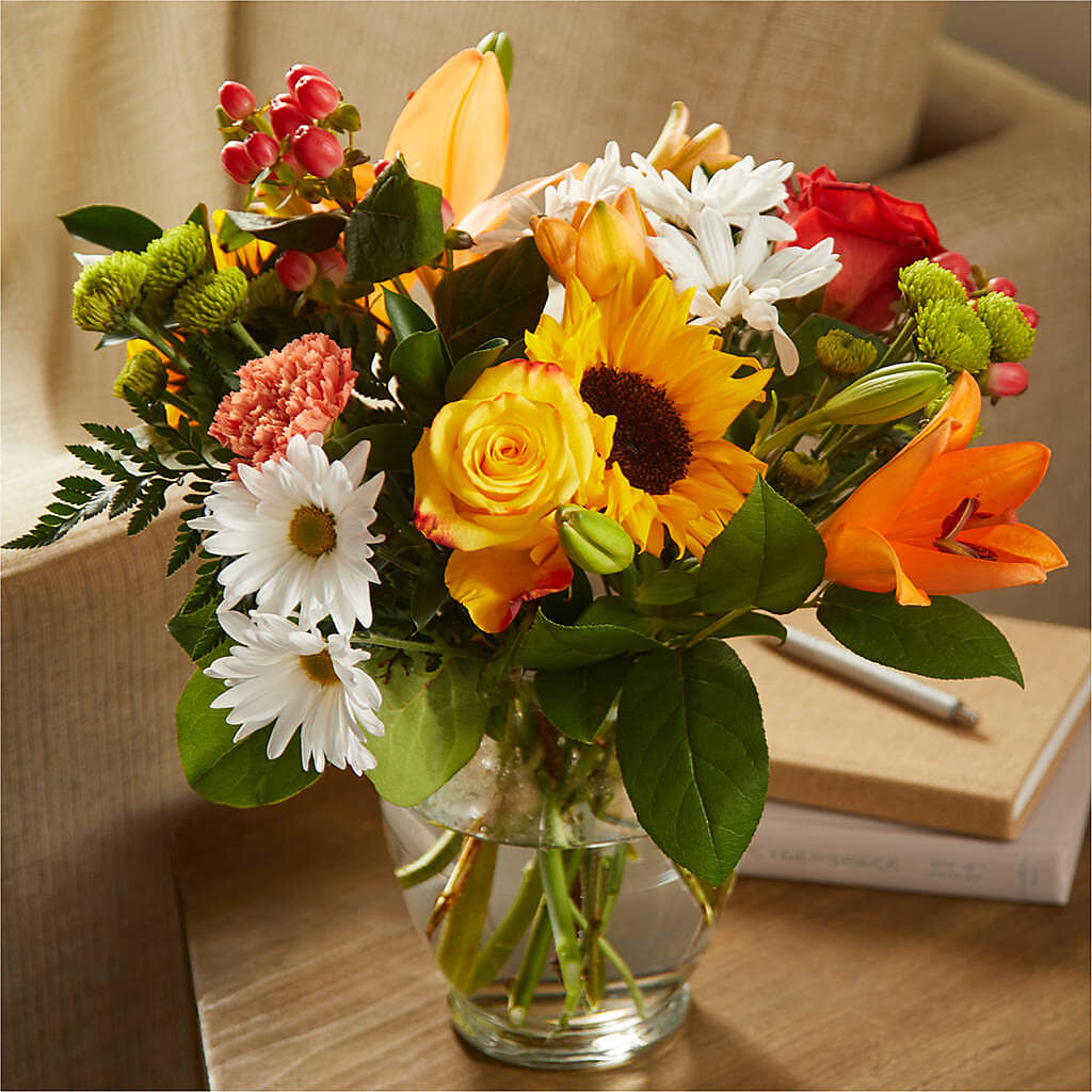Fall Delight – A Florist Original –  Flowers By Van Brunt, Long Branch NJ