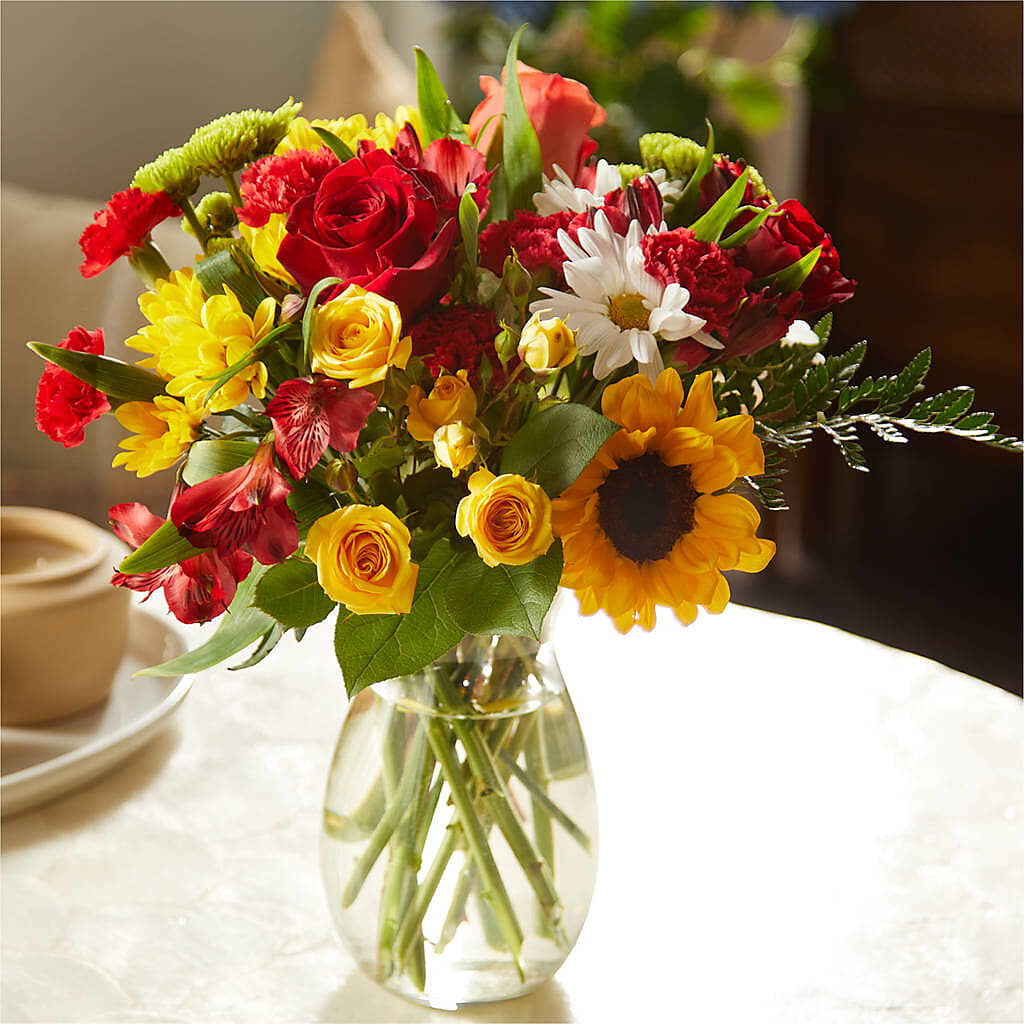 Fall Delight – A Florist Original –  Flowers By Van Brunt, Long Branch NJ