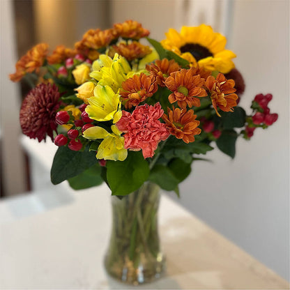 Fall Delight – A Florist Original –  Flowers By Van Brunt, Long Branch NJ