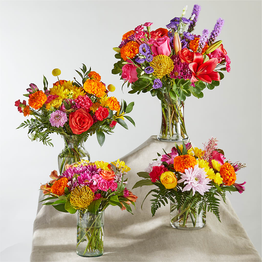 Feast of Color – A Florist Original –  Flowers By Van Brunt, Long Branch NJ
