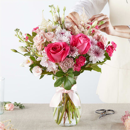Pink Ribbon - A Florist Original –  Flowers By Van Brunt, Long Branch NJ