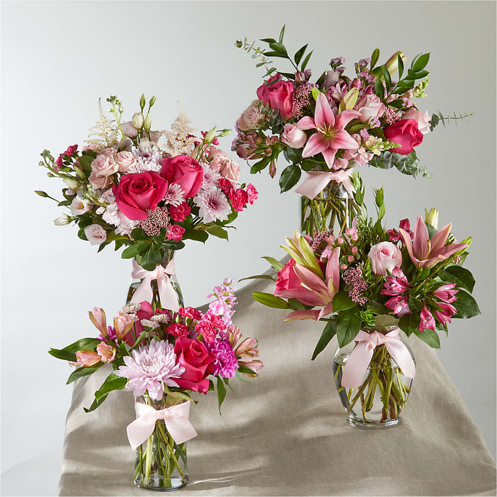 Pink Ribbon - A Florist Original –  Flowers By Van Brunt, Long Branch NJ