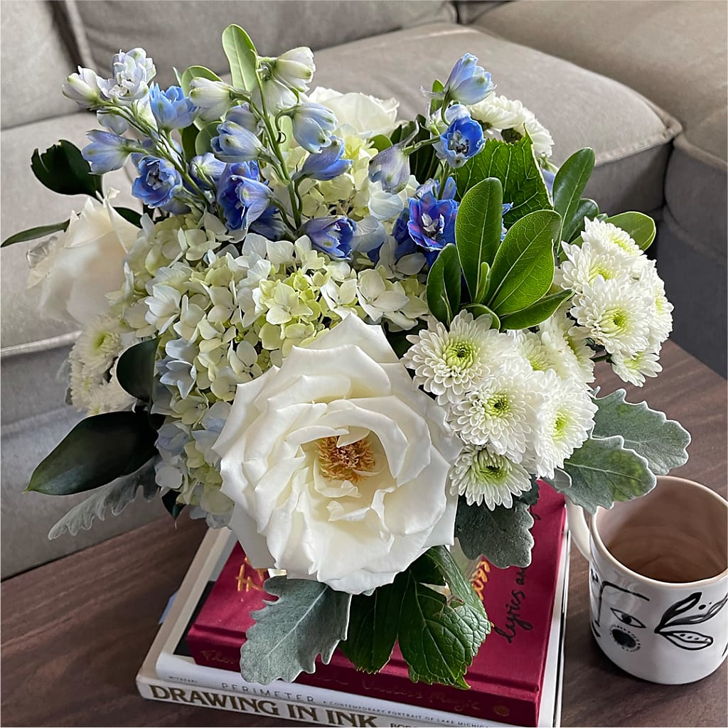 Clear Skies Bouquet –  Flowers By Van Brunt, Long Branch NJ