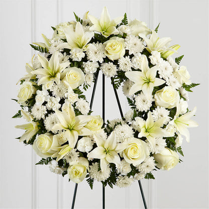 Treasured Tribute Wreath –  Flowers By Van Brunt, Long Branch NJ
