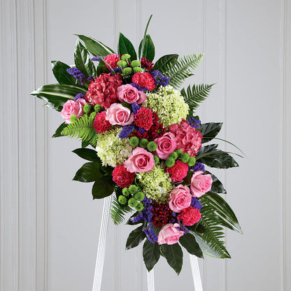 Refreshing Mix Standing Spray –  Flowers By Van Brunt, Long Branch NJ