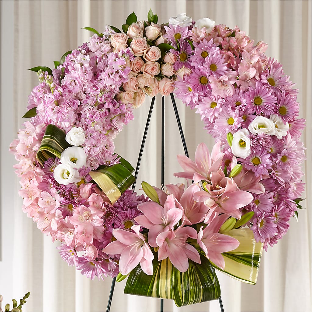 Gift of Warmth Wreath –  Flowers By Van Brunt, Long Branch NJ