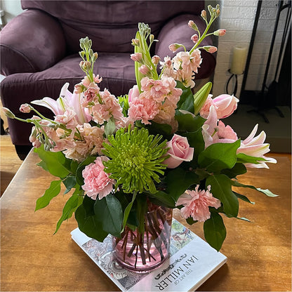Pretty in Pink Bouquet –  Flowers By Van Brunt, Long Branch NJ