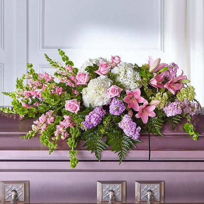 Life's Gratitude Casket Spray –  Flowers By Van Brunt, Long Branch NJ