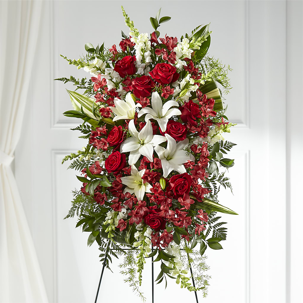 Everlasting Memory Standing Spray –  Flowers By Van Brunt, Long Branch NJ