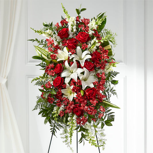 Everlasting Memory Standing Spray –  Flowers By Van Brunt, Long Branch NJ