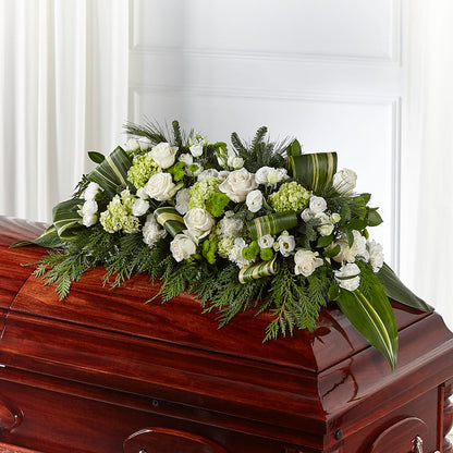 Hopeful Gesture Casket Spray –  Flowers By Van Brunt, Long Branch NJ