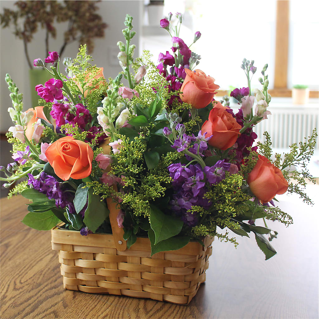 Garden of Life Basket –  Flowers By Van Brunt, Long Branch NJ