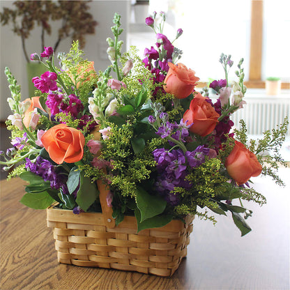 Garden of Life Basket –  Flowers By Van Brunt, Long Branch NJ