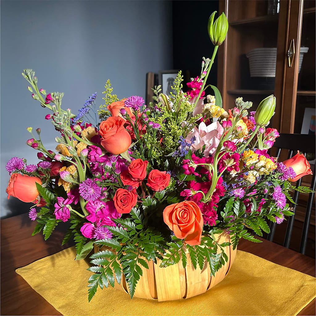 Garden of Life Basket –  Flowers By Van Brunt, Long Branch NJ