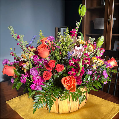 Garden of Life Basket –  Flowers By Van Brunt, Long Branch NJ