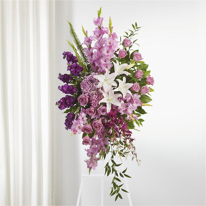 Never Alone Standing Spray –  Flowers By Van Brunt, Long Branch NJ
