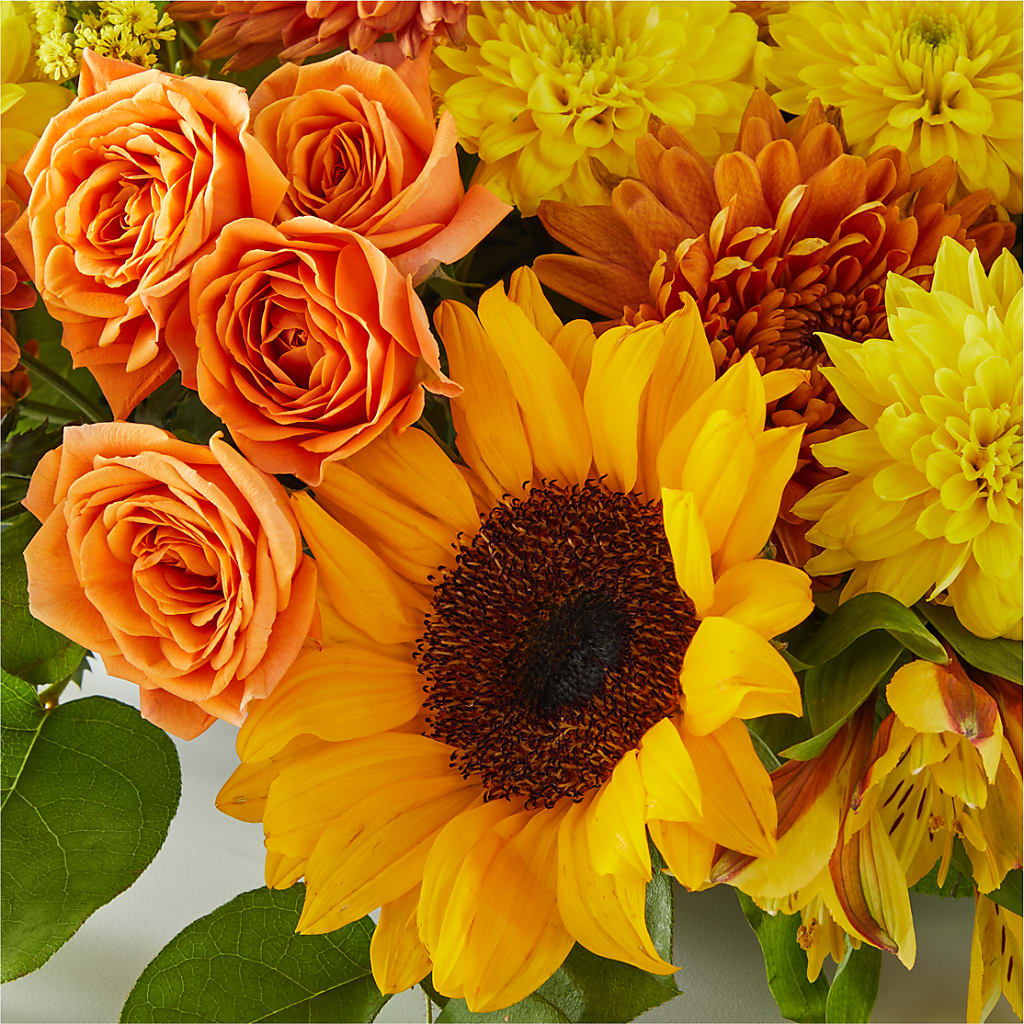 Autumn Harmony Centerpiece –  Flowers By Van Brunt, Long Branch NJ
