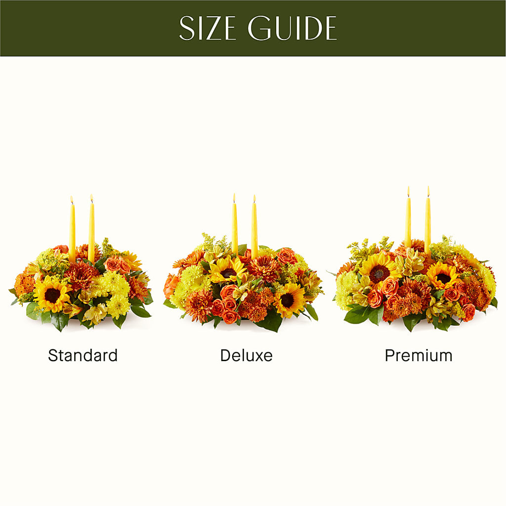 Autumn Harmony Centerpiece –  Flowers By Van Brunt, Long Branch NJ