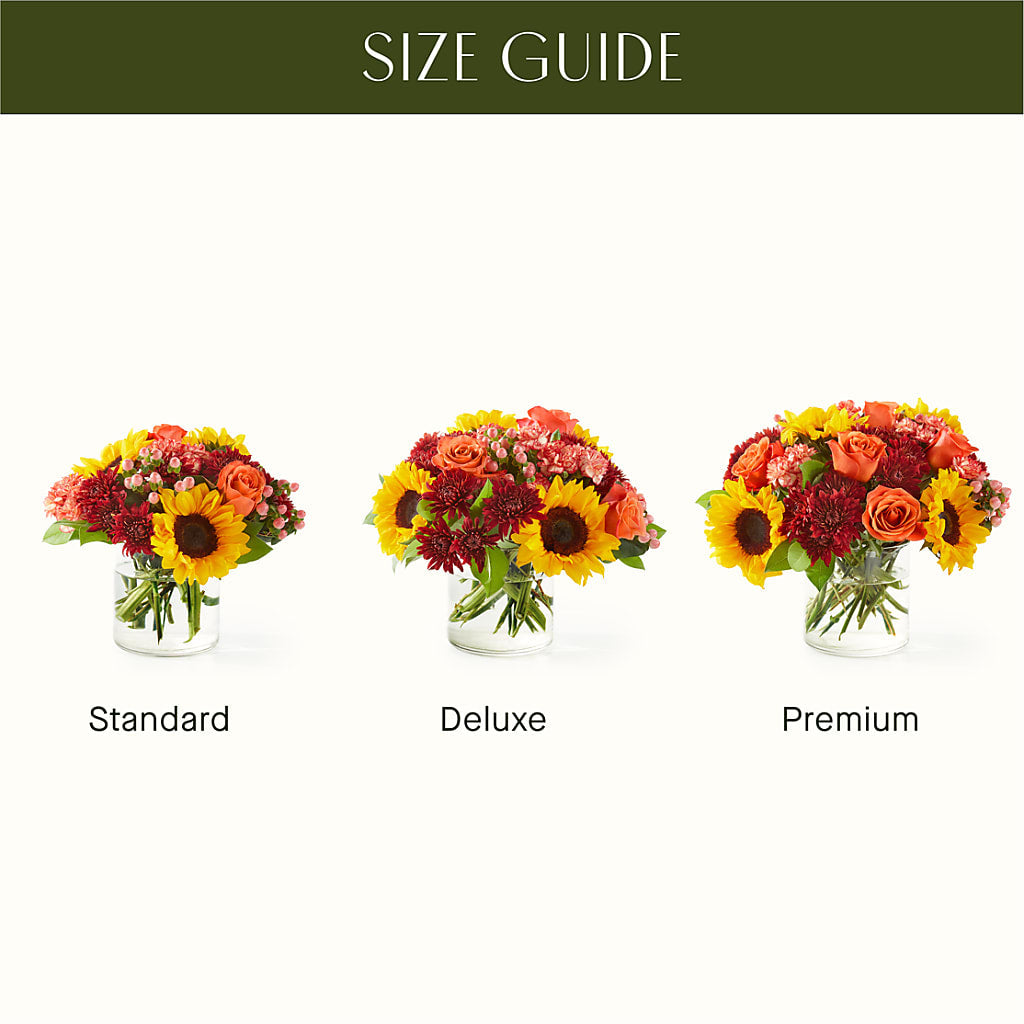 September Sunset Bouquet –  Flowers By Van Brunt, Long Branch NJ