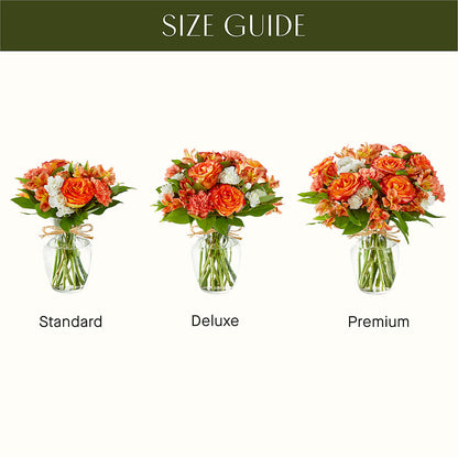 Apricot Glow Bouquet –  Flowers By Van Brunt, Long Branch NJ