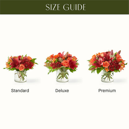 Crimson Leaves Bouquet –  Flowers By Van Brunt, Long Branch NJ