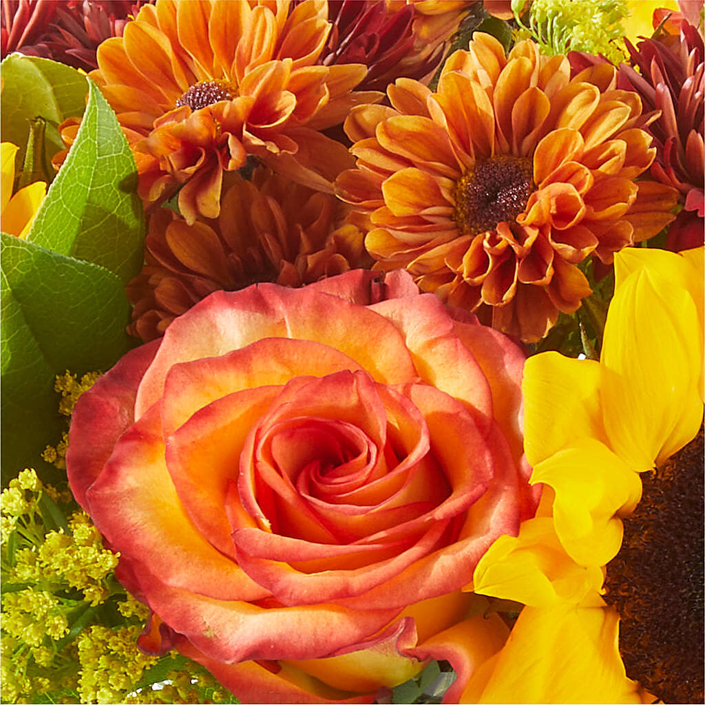 Flannel Scarf Bouquet –  Flowers By Van Brunt, Long Branch NJ