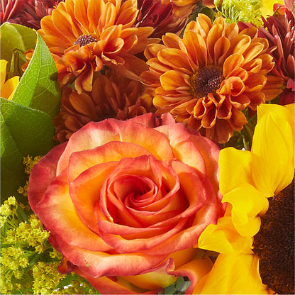 Flannel Scarf Bouquet –  Flowers By Van Brunt, Long Branch NJ