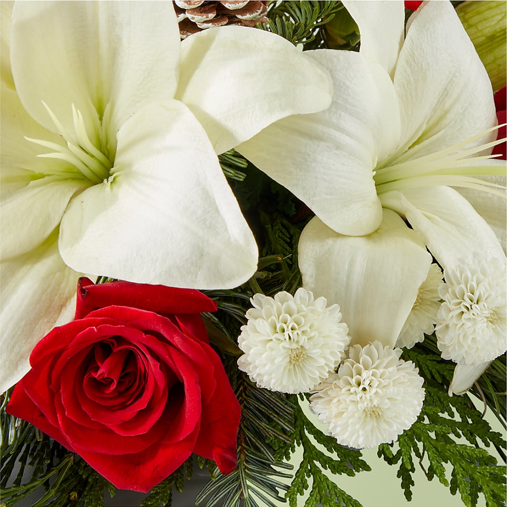 Seasonal Festivities Centerpiece –  Flowers By Van Brunt, Long Branch NJ