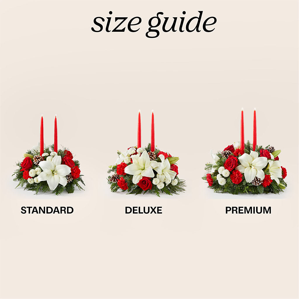 Seasonal Festivities Centerpiece –  Flowers By Van Brunt, Long Branch NJ