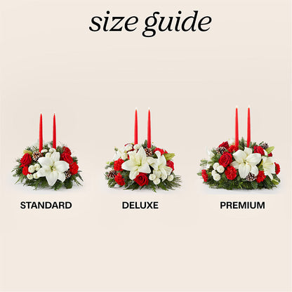 Seasonal Festivities Centerpiece –  Flowers By Van Brunt, Long Branch NJ