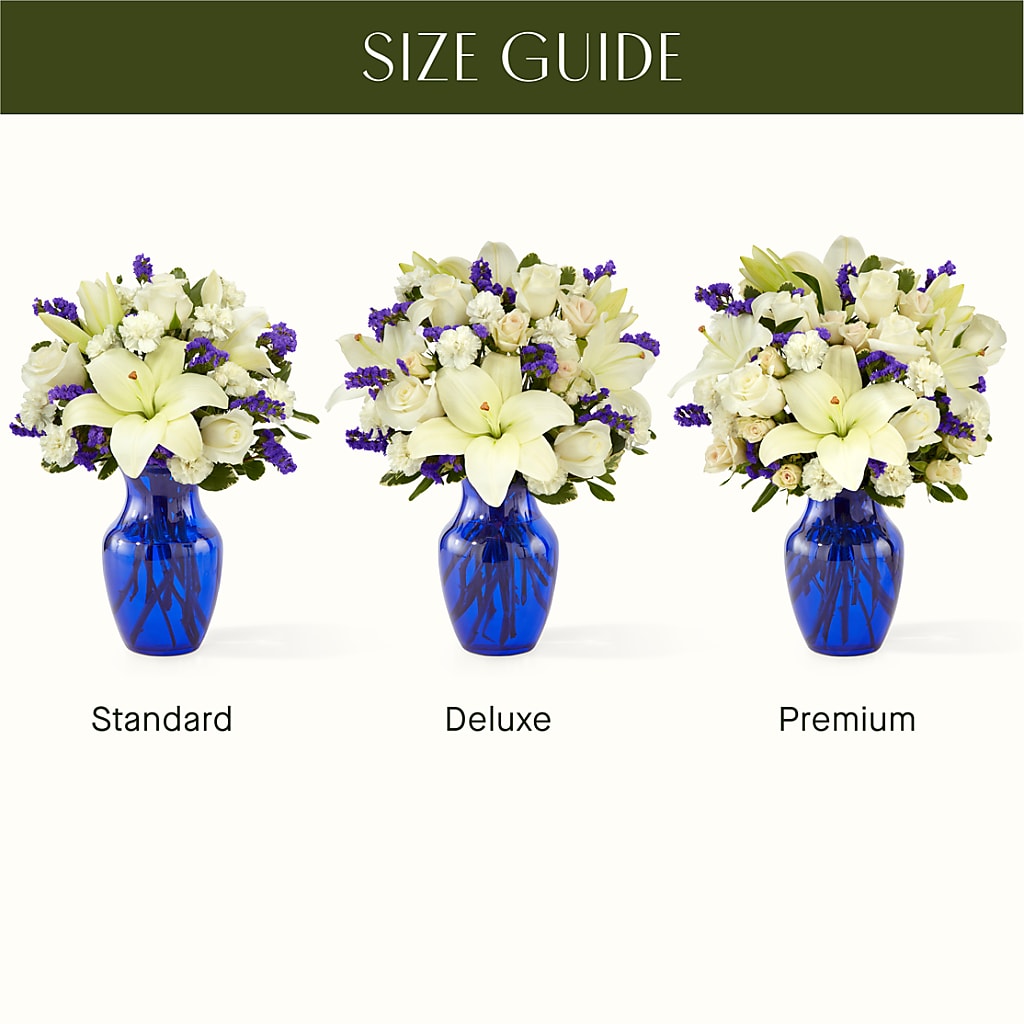 Sapphire Rush Bouquet –  Flowers By Van Brunt, Long Branch NJ