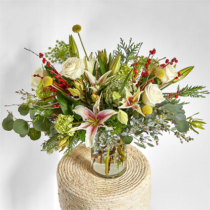 Berry & Bright Bouquet –  Flowers By Van Brunt, Long Branch NJ