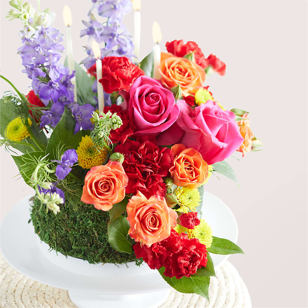 Best Year Yet Floral Cake –  Flowers By Van Brunt, Long Branch NJ