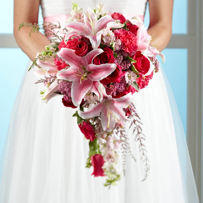 Lily & Rose Bouquet –  Flowers By Van Brunt, Long Branch NJ