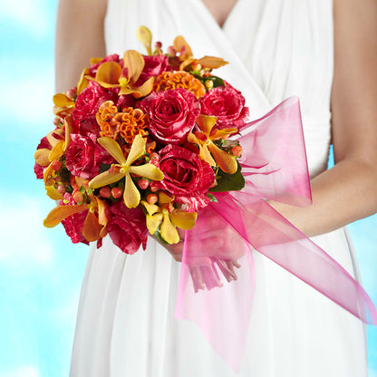 Brilliant Shades of Love Bouquet –  Flowers By Van Brunt, Long Branch NJ